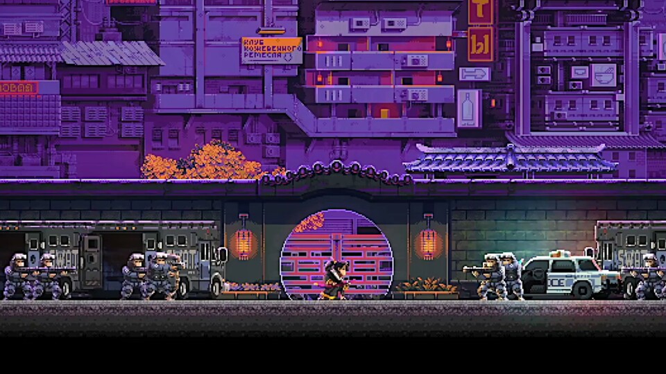 Katana Zero zeigt im Release-Trailer fetzige Cyberpunk-Action