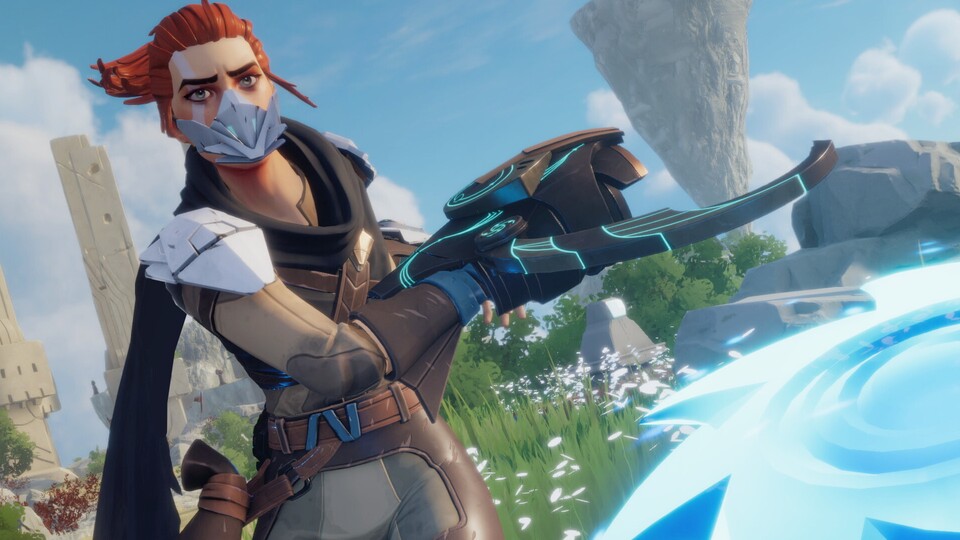 In Lost Skies werden Sie eine offene Welt in schwindelerregender Höhe mit packenden Haken und Wingsuit erkunden