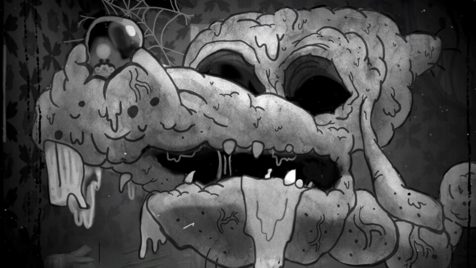 Wir spielen 10 Minuten lang »Bad Cheese« und sammeln Pillen für Horror-Goofy