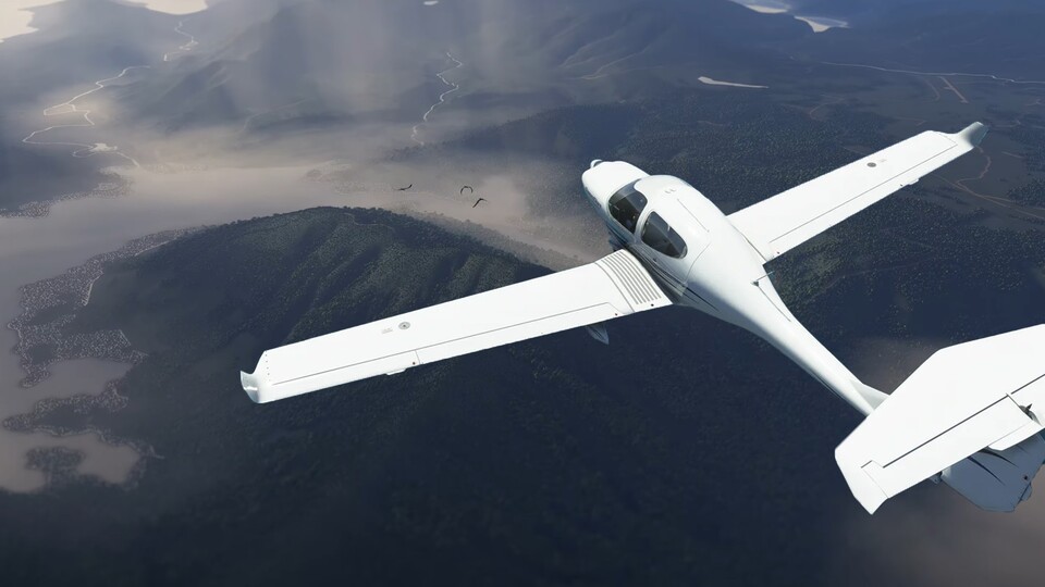 Das kommt unerwartet: Mit dem Microsoft Flight Simulator könnt ihr bald die Dino-Inseln aus Jurassic World abfliegen