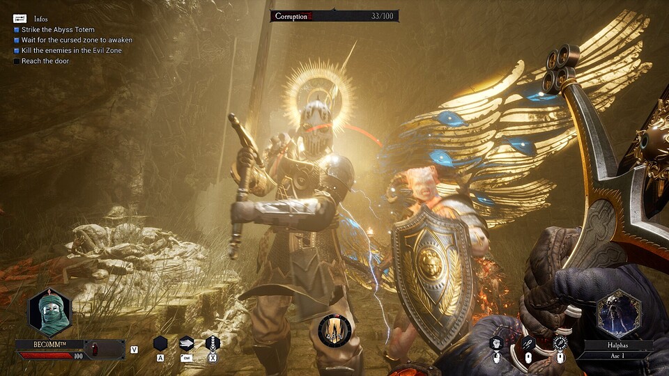 Dämonen schnetzeln wie bei Doom, aber mit Schwertern - Der Ego-Slasher Daimon Blades ist jetzt im Early Access spielbar