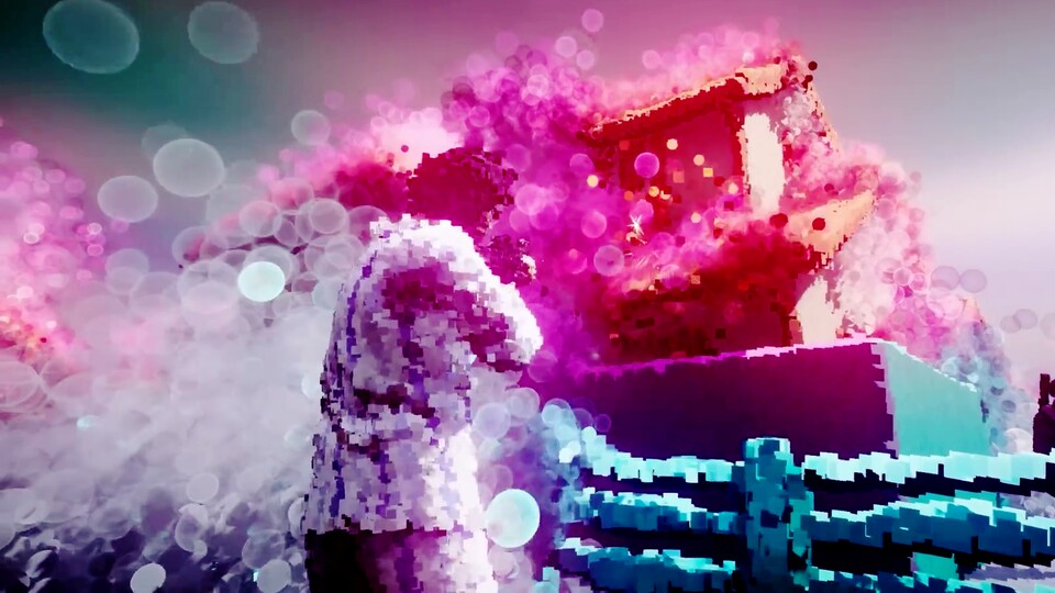 Im Anti-Shooter Dreams of Another schießt ihr nicht um zu zerstören, sondern Neues aufzubauen