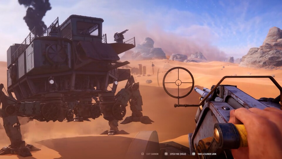 Zehntausende warten bei Steam auf einen neuen Shooter, in dem eure Basis zugleich auch euer Kampfpanzer ist, mit dem ihr in die Schlacht zieht