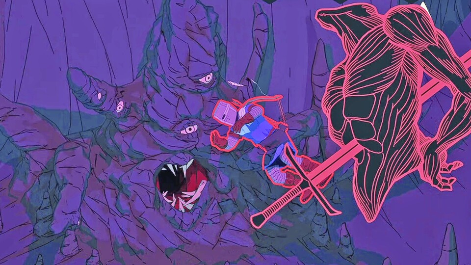 Die Feder ist mächtiger als das Schwert: Im Rollenspiel Esoteric Ebb kämpfen wir mit Wörtern gegen Tentakel