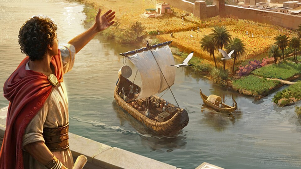 DLC in Aktion: Anno 117 zeigt Ägypten und neue Gebäude aus Erwachen des Deltas
