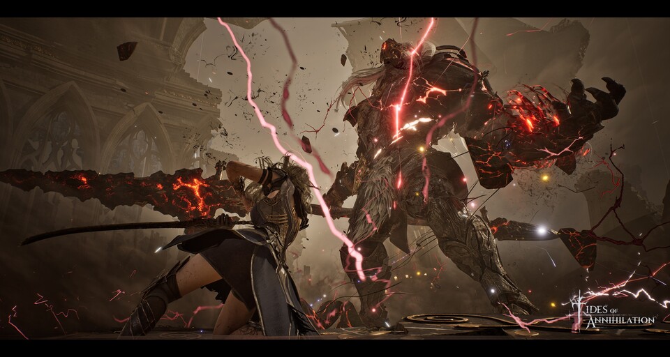 Ritter, Fantasy und schicke Grafik: Tides of Annihilation zeigt pompöse Action