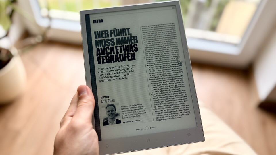 Magazine und Zeitschriften lesen auf dem 8-Zoll-Bildschirm? Kein Probem!