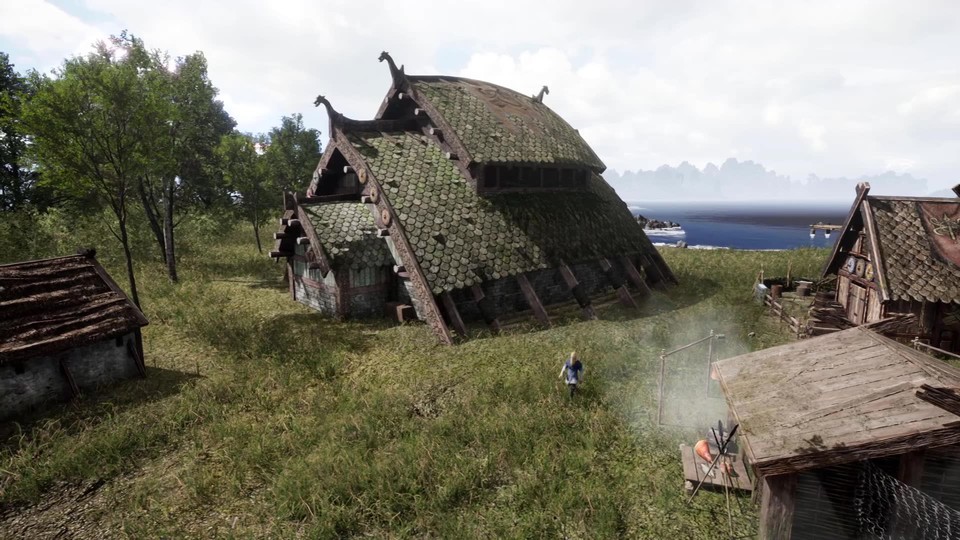Viking City Builder: Aufbauspiel enthüllt ein wichtiges Gebäude, die Große Halle