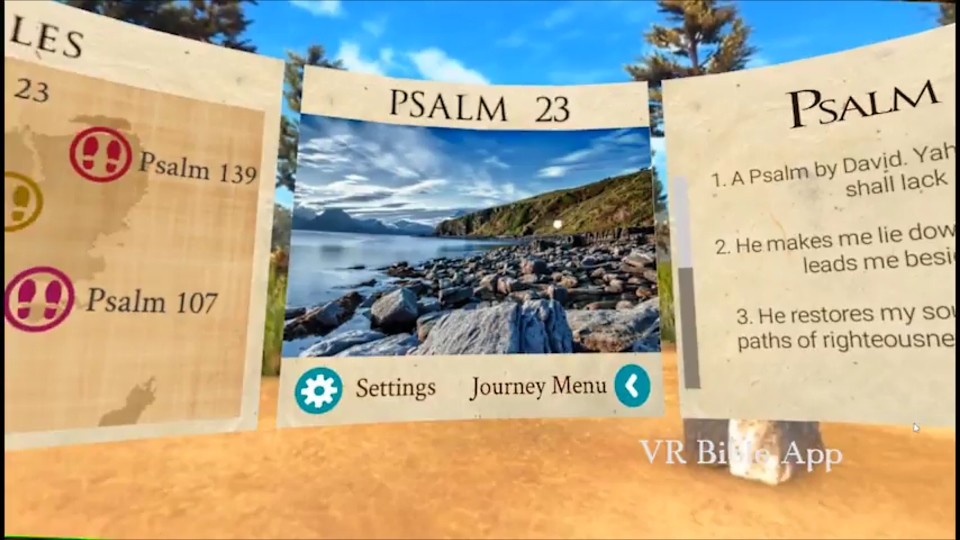 Die Virtual Reality Church bietet interaktive Gottesdienste. (Bildquelle: YouTube)