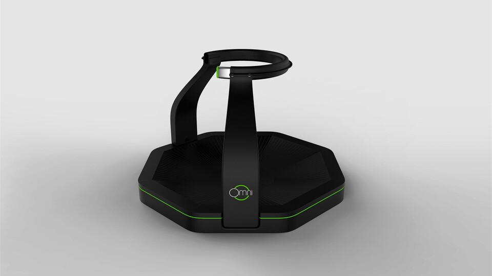 Virtuix Omni : Das 360 Grad-Lauf­band Virtuix Omni erfasst Ihre Bewegun­gen über 40 Sensoren und leitet sie per USB an den PC weiter. So können Sie Spielfigu­ren gehen, rennen und sogar springen lassen.