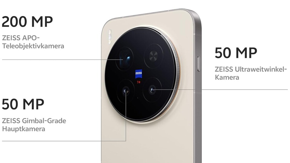 Kino-Feeling für eure Vlogs: Dank des V3+ Imaging Chips und Dolby Vision 4K dreht ihr mit dem vivo X300 Pro Videos auf Hollywood-Niveau.