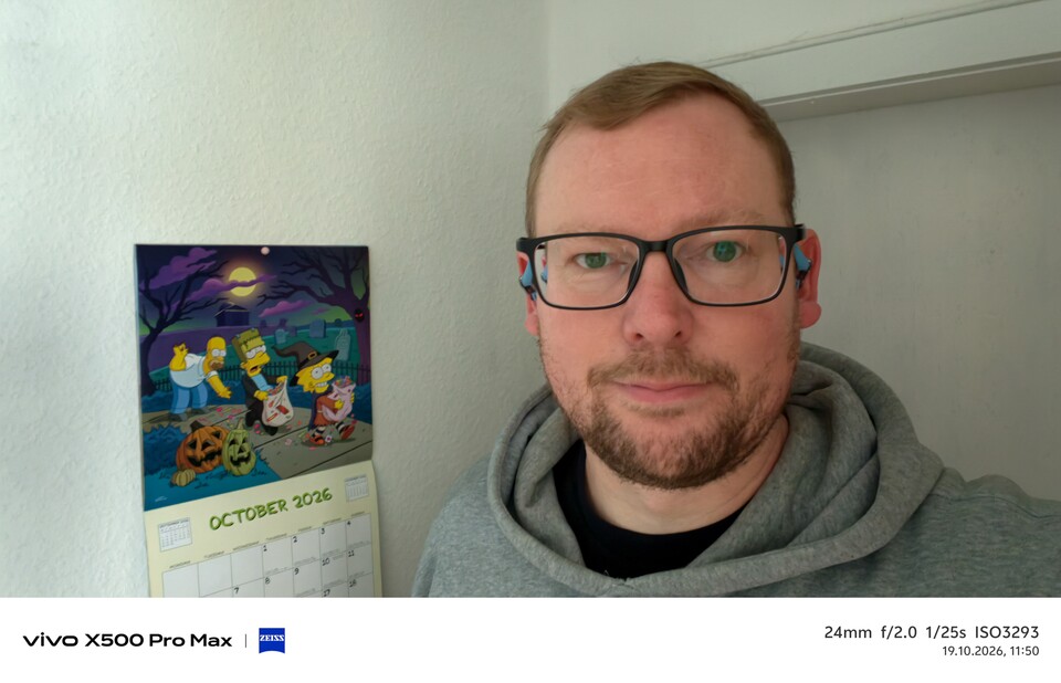 Bei wenig Licht im Innenraum