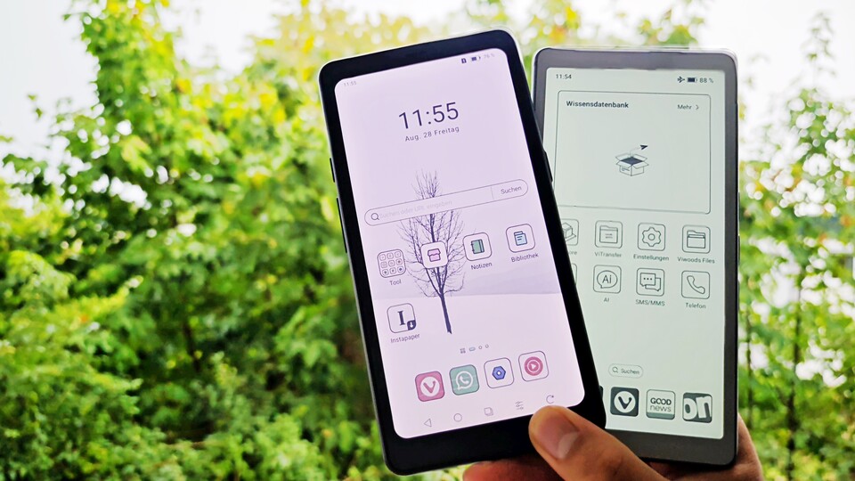 Beide laufen mit einer angepassten Version von Android. (Bildquelle: Duy Linh DinhGameStar Tech)