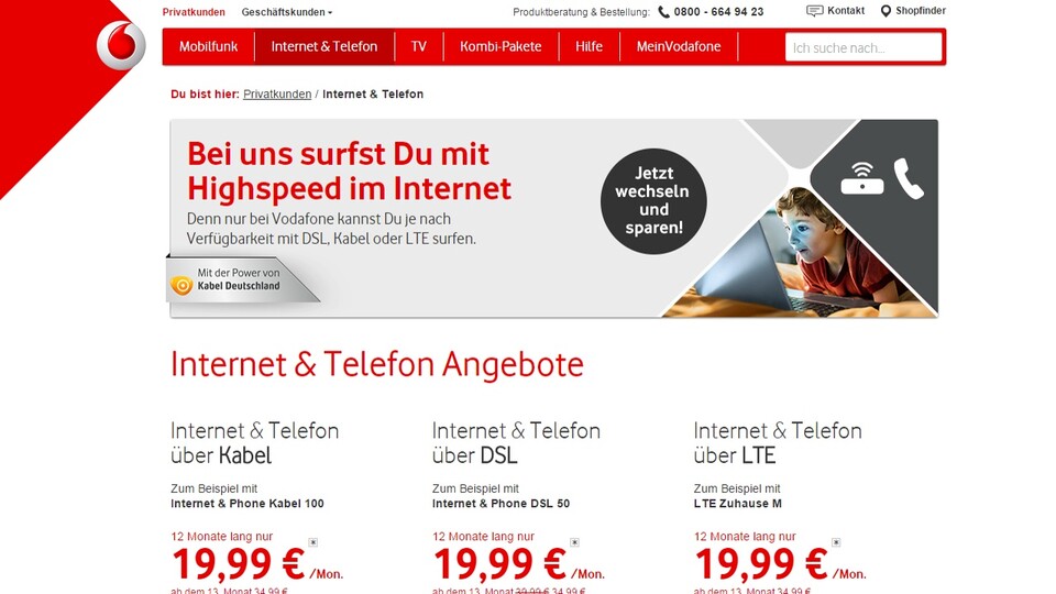 Vodafone könnte durch die Übernahme von Liberty Global zum führenden Kabel-DSL-Anbieter in Deutschland aufsteigen.