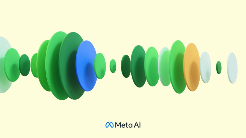 Meta introduces a new AI tool that can imitate the voices of friends and family.  (Image: Meta)