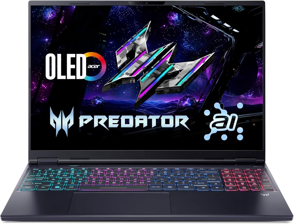 Das Acer Predator Helios Neo 16 kann mit einem 16-Zoll-OLED-Display auftrumpfen. (Quelle: Acer)