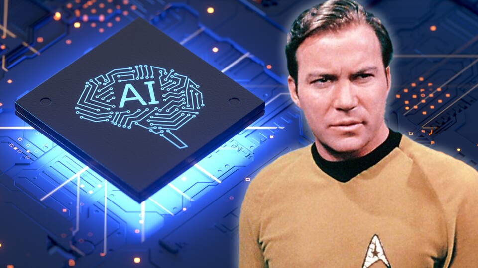 »Auf der Suche nach neuem Leben und neuen Zivilisationen (und künstlichen Intelligenzen), James T. Kirk?« (Shuo über Adobe Stock)