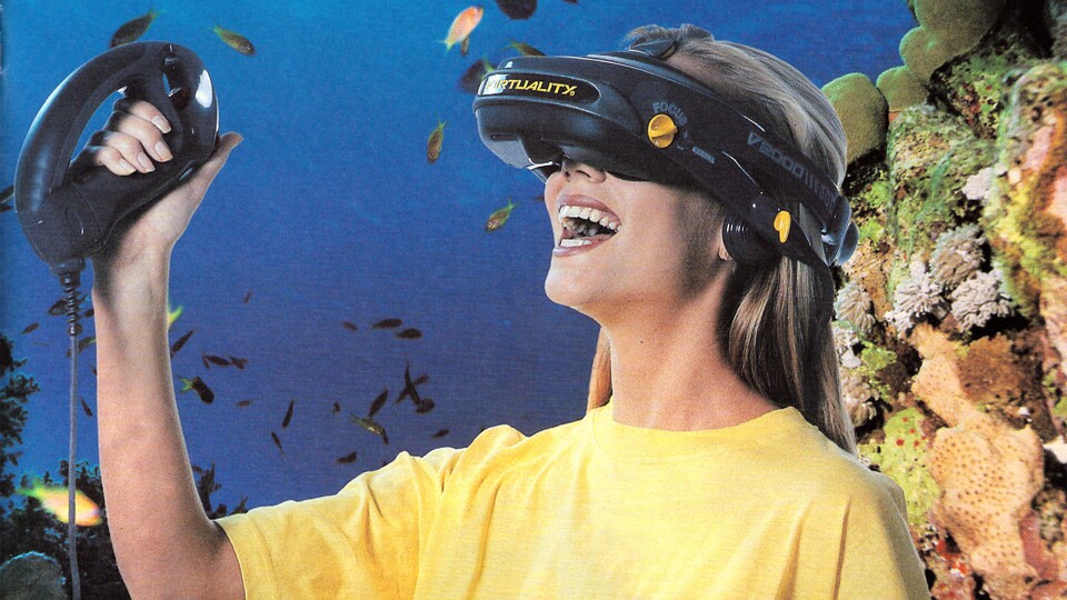 Schon in den frühen 1990ern führt der eindrucksvolle Ausflug in virtuelle Welten unweigerlich zu offenstehenden Mündern. Nicht nur vor Staunen.
