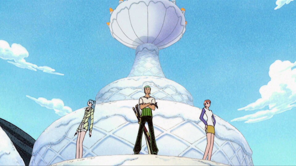 Wie die drei Protagonisten sich aus dieser Situation befreien, verraten wir natürlich nicht. (Bildquelle: Toei Animation)