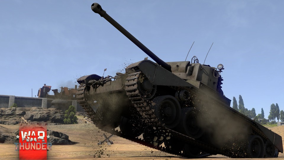 Das neue Update für War Thunder erweitert den britischen Technologiebaum mit Panzern wie dem A34 Comet I.