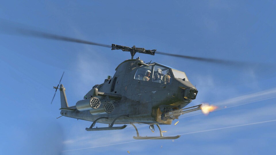 In War Thunder könnt ihr schon bald Helikopter steuern.