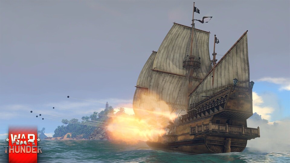 Schon im April konnte man in War Thunder mit Schiffen kämpfen.