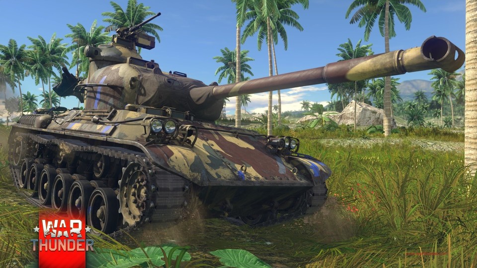 Sieht aus wie ein M47 Patton, ist allerdings der japanische Typ 61.