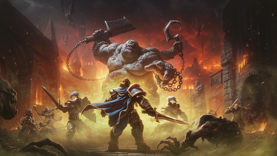 Der Prolog von Forsaken Kingdom, der aus drei Missionen besteht, zeigt die letzten Momente des Königreichs Lordaeron.