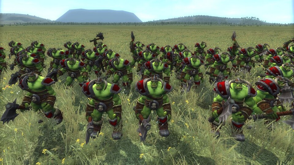 Die Horde ist nur eine von 22 Fraktionen in Warcraft: Total War. 