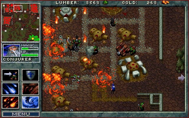 Das erste Warcraft (1994) war ein guter Fantasy-Klon des Klassikers Dune 2.