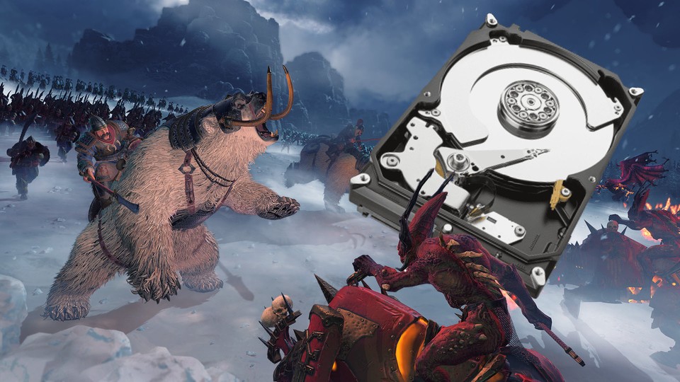 Für Total War: Warhammer 3 braucht ihr keinen High-End-PC, die Anforderungen an der Speicherplatz sind aber hoch.