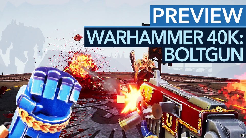 Warhammer 40k: Boltgun - Vorschau-Video zum neuen Ego-Shooter