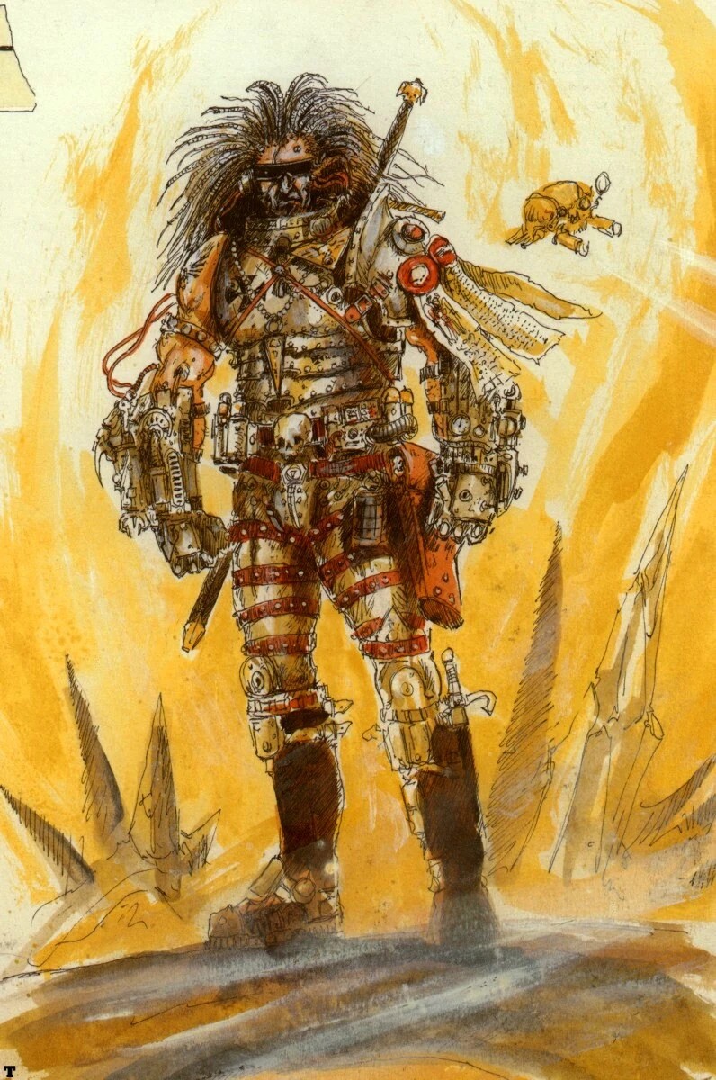 Techno-Barbaren machen Terra zu einem tödlichen Ort. (Bildrechte: Games Workshop)
