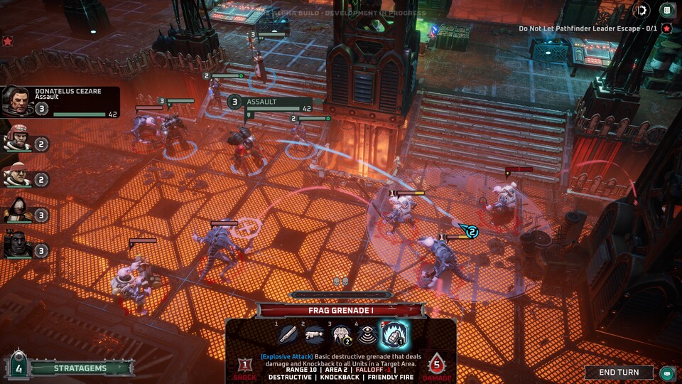 Wie im Vorgänger erwartet euch auch in Deathwatch Rundentaktik aus der Iso-Perspektive.