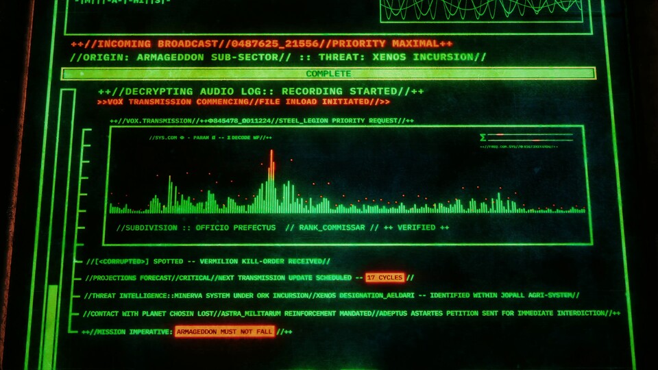 Der Trailer zum WH40k-Total-War-Spiel war sehr kryptisch gehalten.