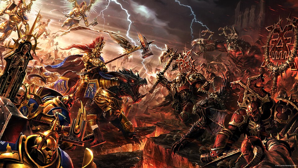 Warhammer: Age of Sigmar ersetzte 2015 das klassische Warhammer: Fantasy. (Bildquelle: Games Workshop)