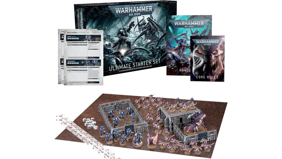 Diese Box ist perfekt zum reinschnuppern in die unendlich große Welt von Warhammer 40.000.