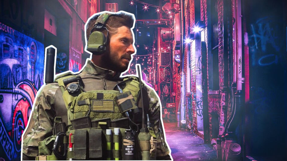 Leider nur wegen eines Bugs: CoD Warzone mit Cyberpunk- und SciFi-Flair.