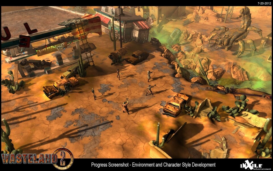 Der erste Screenshot zum Apokalypse-RPG Wasteland 2.