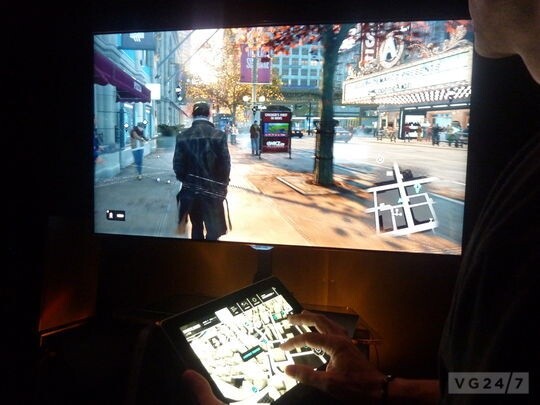 Erstes Bild der Watch Dogs Tablet-Funktionalität?