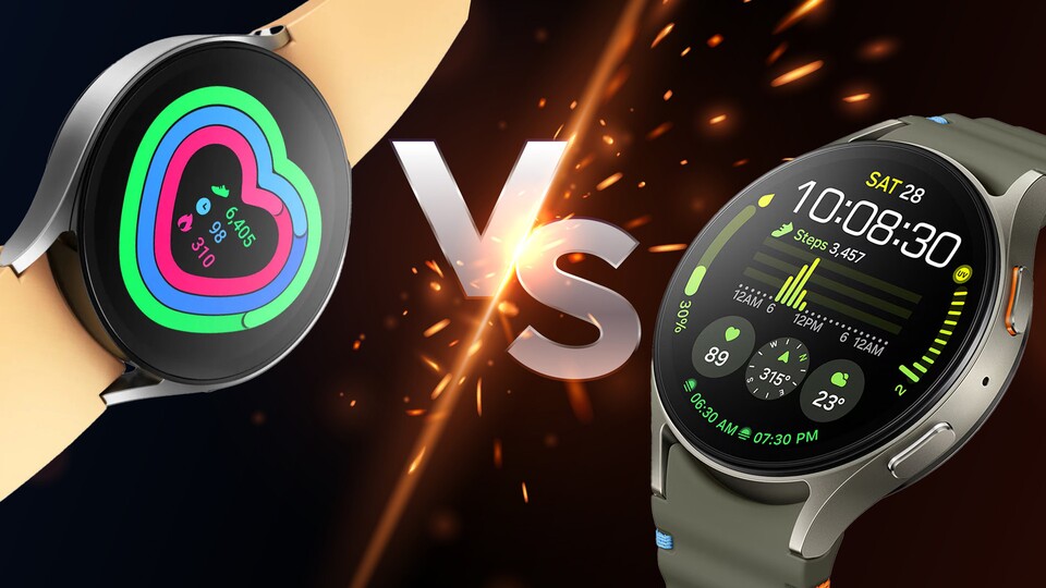 Galaxy Watch 7 vs. Galaxy Watch 6 Das sind die Unterschiede der beiden Smartwatches