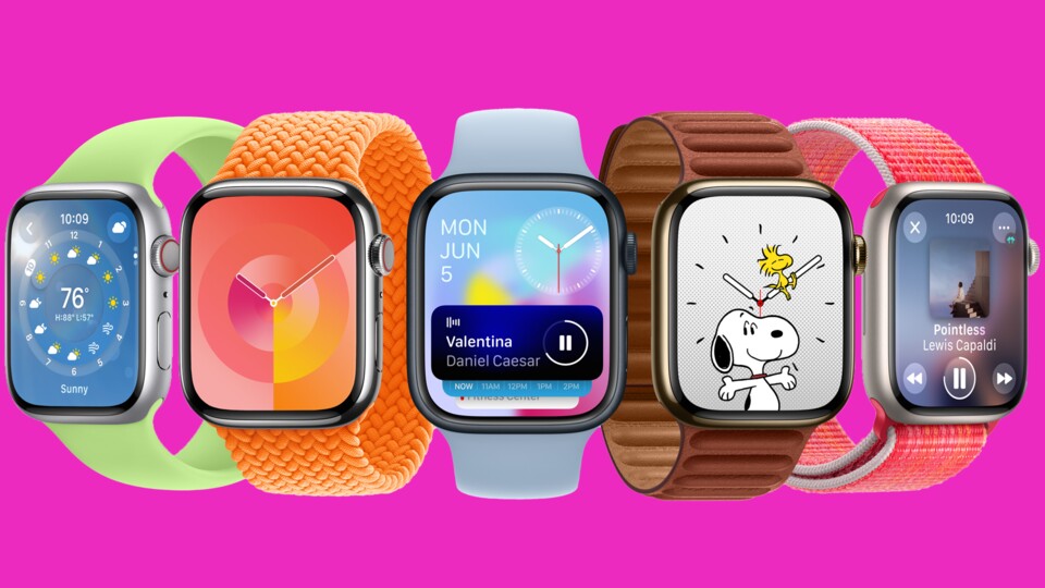 Welche brandneuen Feature-Freuden stecken hinterm Display der Smart Watch? (Bild-Quelle: Apple)