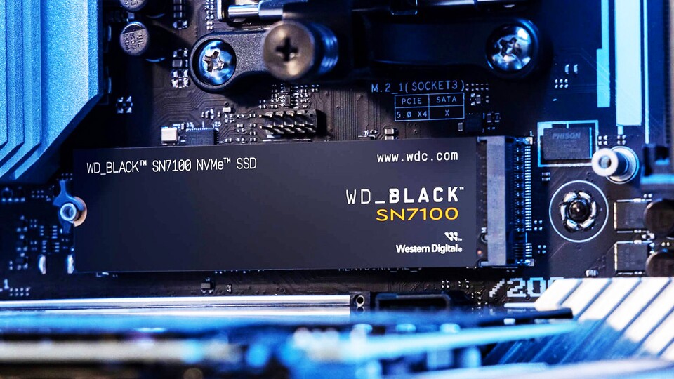 Die SN7100 lässt sich kinderleicht in jedem M.2-Steckplatz auf eurem Mainboard installieren – je nach Mainboard sogar ganz ohne Werkzeug!