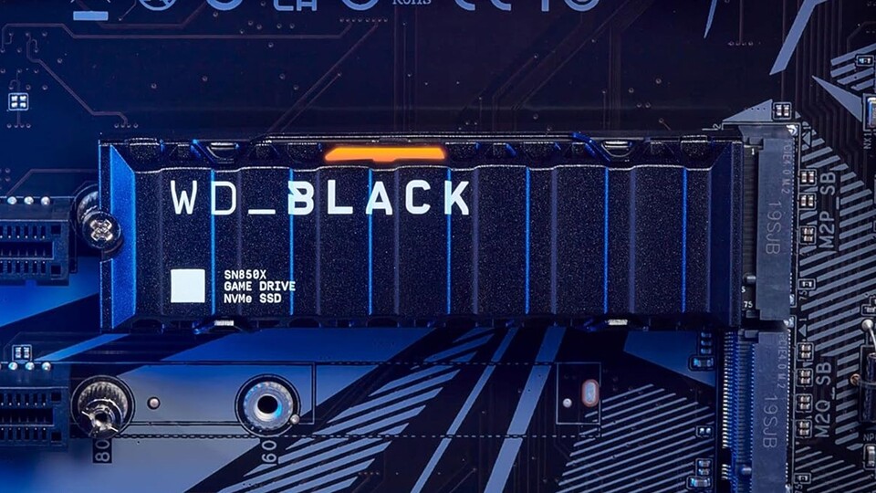 WD_Black SSD für PCIe 4.0: Die M.2 NVMe SSD mit 8TB ist kompatibel mit der PS5 und nahezu jedem aktuellen Mainboard für PC.