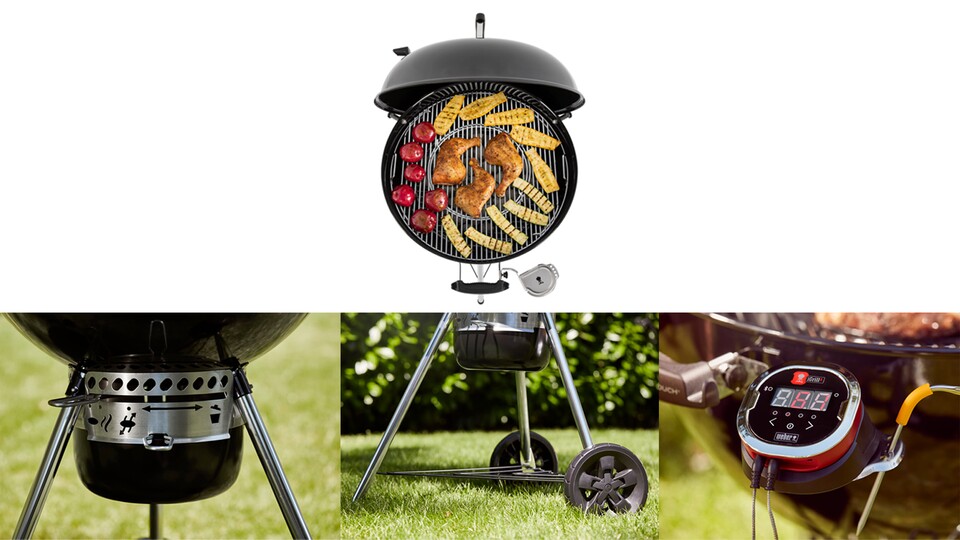 Der Weber Touch punktet als klassischer Holzkohlegrill mit einigen modernen Features, die ihn von der Konkurrenz abheben.