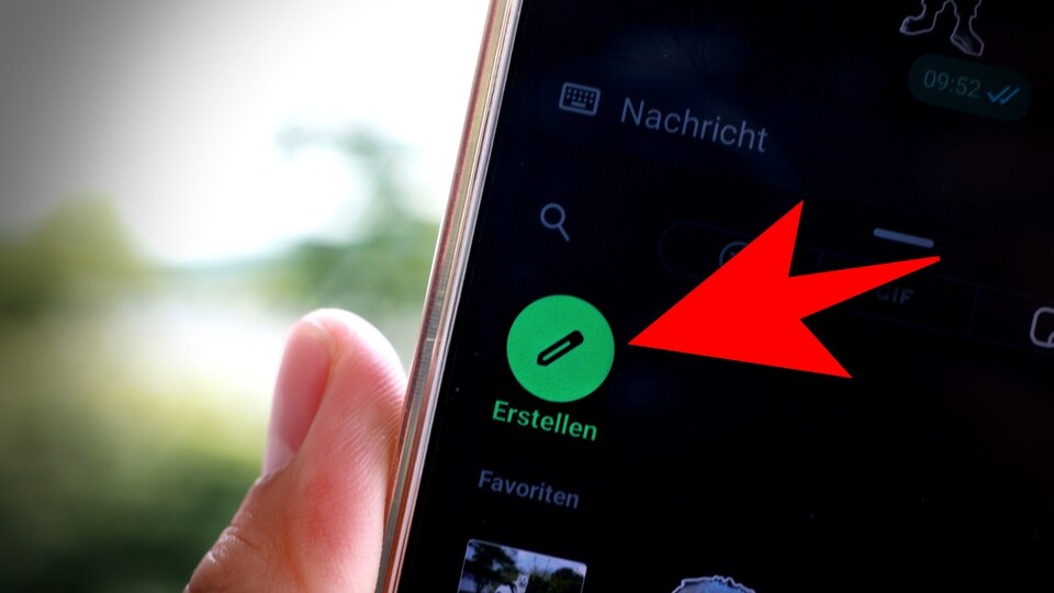 Der Erstellen-Button ist neu in der Android-Version von WhatsApp. iPhone-Besitzer finden ihn schon seit ein paar Wochen auf ihren Handys.