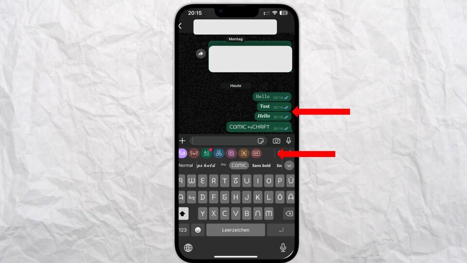 Mit der App Fonts lassen sich verschiedene Schriften flexibel auswählen und versenden. Allerdings kostet die App einen festen Beitrag pro Monat und lohnt sich daher nur für ganz festentschlossenen Nutzer.