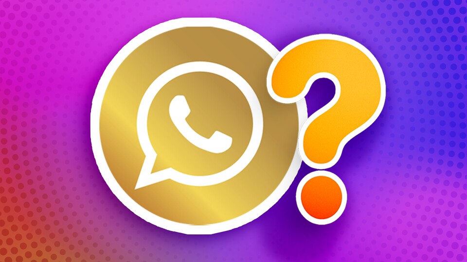 There are repeated warnings about a mysterious WhatsApp Gold via WhatsApp. Spoiler: It's a years-old hoax. (Image source: Howaida, Adobe Stock)