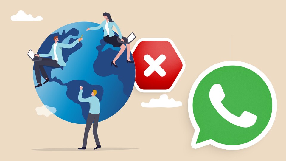 WhatsApp is the most popular messenger in the world - but the Messenger is not that popular in his home country. (Image source: Nuthawut, Adobe Stock)