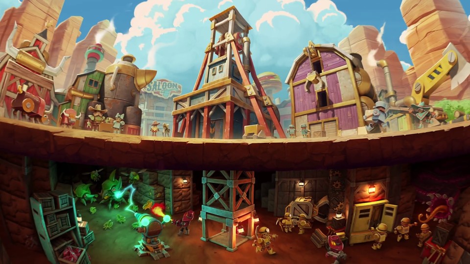 Wie Anno im Western-Setting: SteamWorld Build verrät im Trailer endlich den Release
